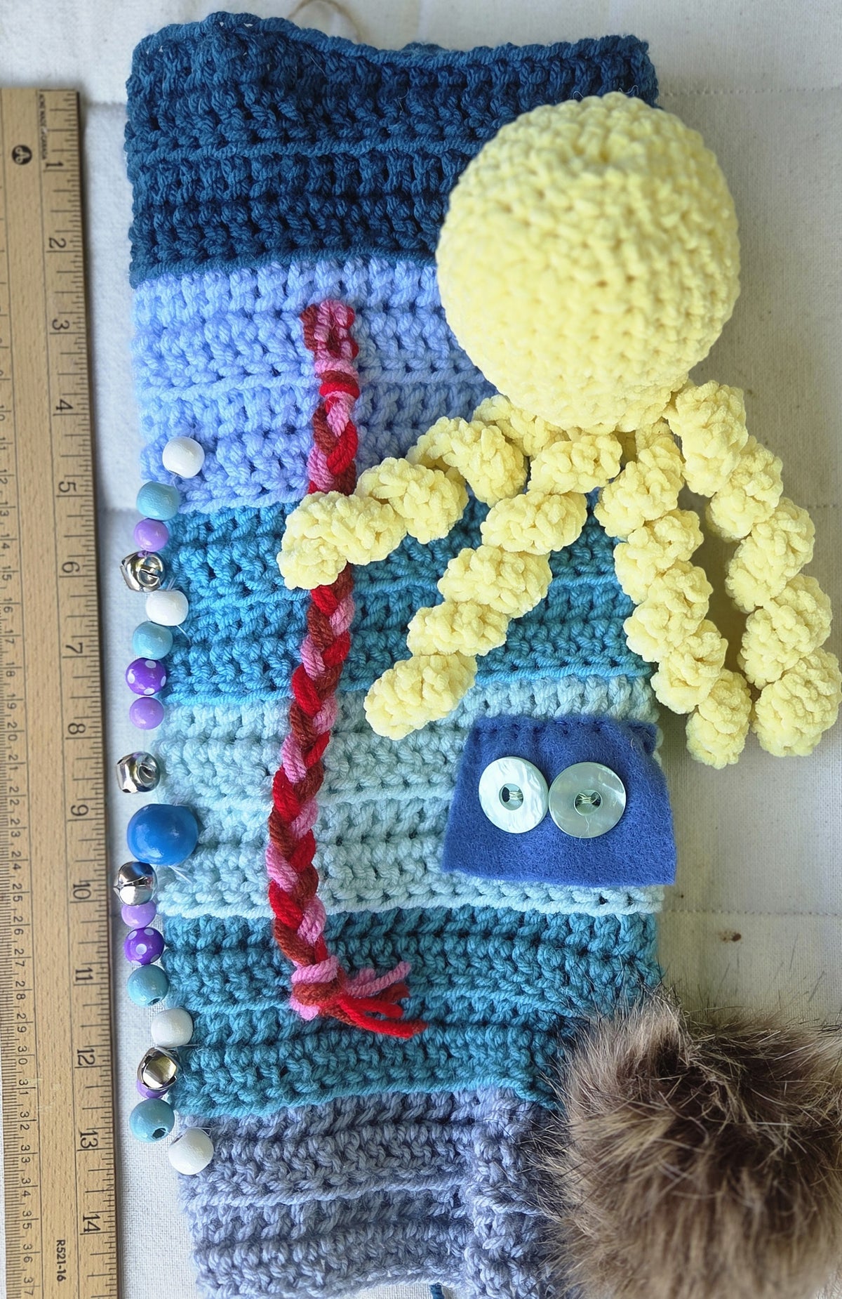 Fidget Muff for Comfort and Sensory Play