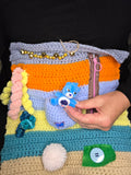 Fidget Blanket for Comfort and Sensory Play
