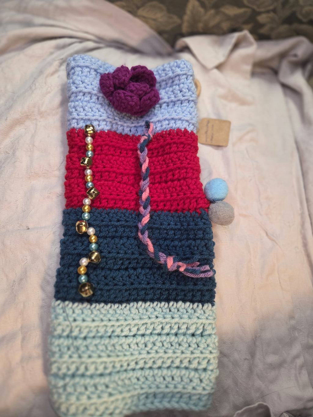 Fidget Muff for Comfort and Sensory Play